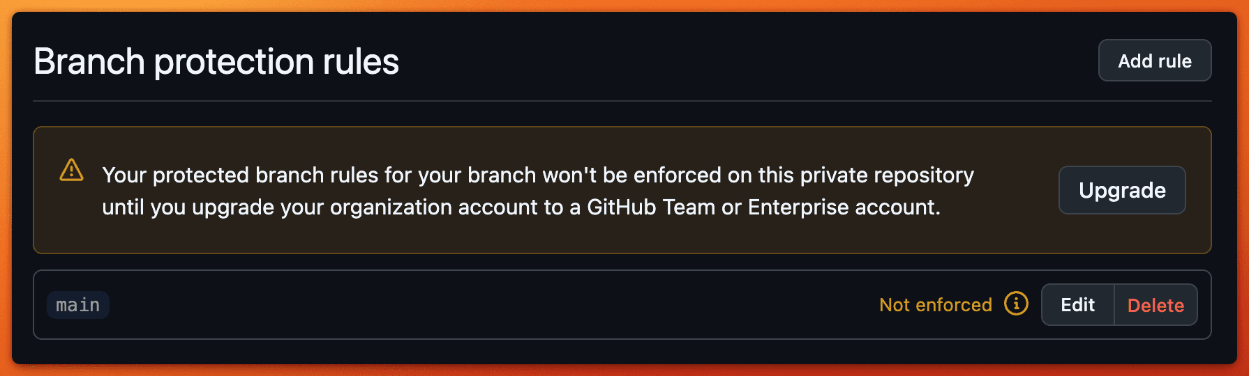 Issue with free plan